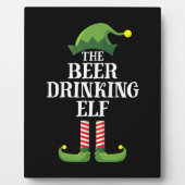 Beer Drinking Christmas Birthday Fotoplaat (Voorkant)