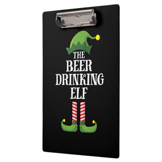 Beer Drinking Christmas Birthday Klembord (Links)