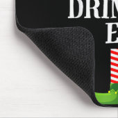 Beer Drinking Elf Matching Family Group Christmas  Muismat (Hoek)