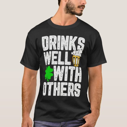 Beer Drinking St Patrick's T-shirt (Voorkant)
