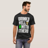 Beer Drinking St Patrick's T-shirt (Voorkant volledig)
