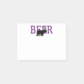 Beer droger- of bierpictogramstijl post-it® notes (Voorkant)