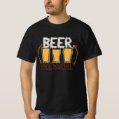 BEER DRUK T-SHIRT (Voorkant)