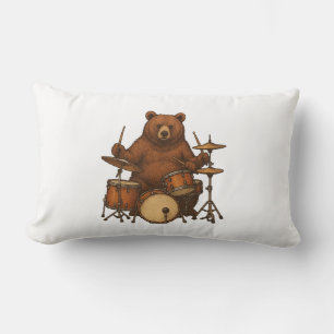 Beer drummers drummen kussen