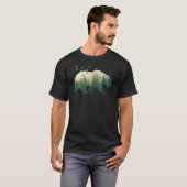 Beer Dubbele blootstelling T-shirt (Voorkant volledig)