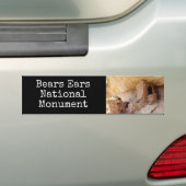 Beer Ears Nationaal Monument Bumpersticker (Op auto)