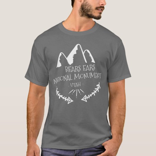 Beer Ears Nationaal Monument T-shirt (Voorkant)