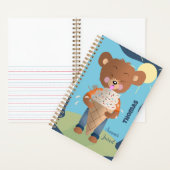 Beer Eating Ice Cream Kind Summer Journal Notitieb Notitieboek (Binnen)