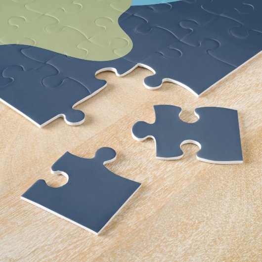 Beer Eating Ice Cream Kind Zomerpuzzel Legpuzzel (Zijkant)