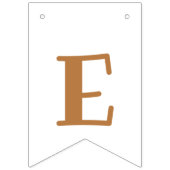 Beer één eerste verjaardag vlaggetjes (Derde vlag)