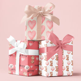 Beer eerste dag papierpakbladen inpakpapier vel