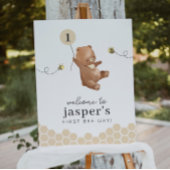 Beer eerste Poster van de bijendag