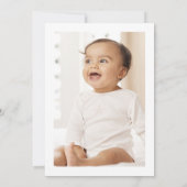 Beer eerste uitnodiging voor foto's van honing (Achterkant)