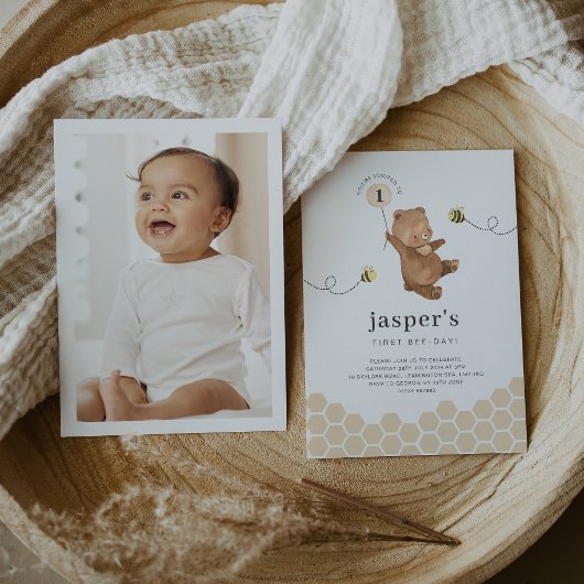 Beer eerste uitnodiging voor foto's van honing