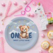 Beer eerste verjaardagspapier Borden Papieren Bordje (Feest)