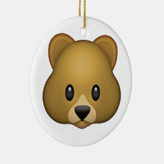 Beer - Emoji Keramisch Ornament (Rechts)