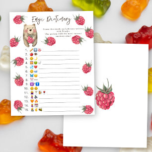 Beer - Emoji Pictionary spel baby shower