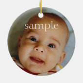 beer en baby ornament (Achterkant)