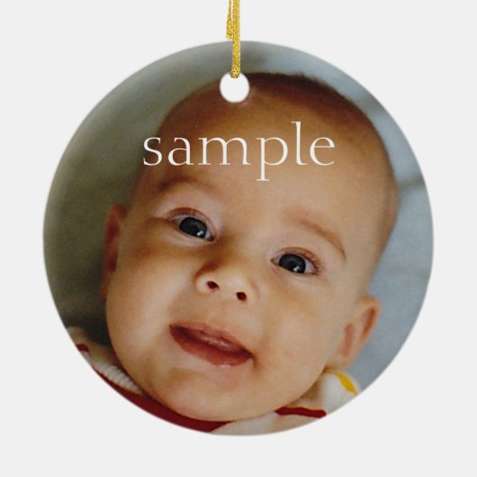 beer en baby ornament (Achterkant)