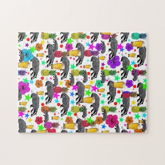 Beer en Badgers moeilijk puzzle puzzel Legpuzzel (Horizontaal)