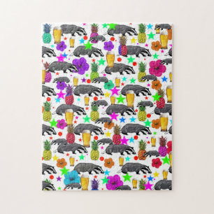 Beer en Badgers moeilijk puzzle puzzel Legpuzzel