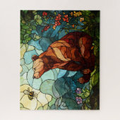 Beer en Bij Puzzel (Verticaal)