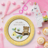Beer en Bord van Baby shower van honingbijen (Feest)