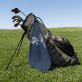 Beer en bulkwas golfhanddoek (Groen)