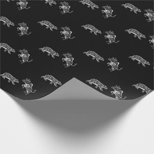 Beer en Bull Cadeaupapier (Hoek)