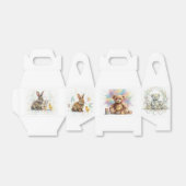 Beer en Bunny Favor Doos Bedankdoosjes (Uitgevouwen)