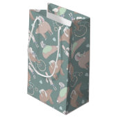 Beer en Bunny Klein Cadeauzakje (Achterkant Gekanteld)