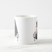 Beer en Bunny Mok Cute Beer en Bunny Love Mok (Center)