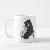 Beer en Bunny Mok Cute Beer en Bunny Love Mok (Links)