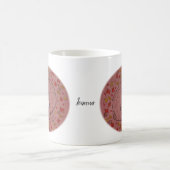 Beer en Bunny paar Gezellig thuis aangepaste naam Koffiemok (Center)