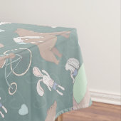 Beer en Bunny Tafelkleed (Voorbeeld)