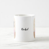 Beer- en bunny-theetijd Kute-koppel douanenaam Koffiemok (Center)