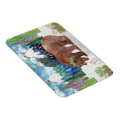 BEER EN BUNNY VAN TRISTAN BERLUND MAGNEET (Rechterzijde)