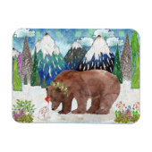 BEER EN BUNNY VAN TRISTAN BERLUND MAGNEET (Horizontaal)