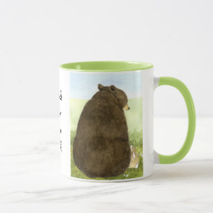 Beer en Bunny - Vrienden hebben je rug! Mok