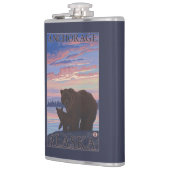 Beer en Cub - Anchorage, Alaska Heupfles (Links)