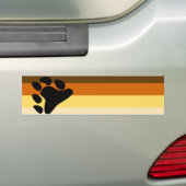 Beer- en Cub Community LGBT Gay Pride Flag Bumpersticker (Op auto)