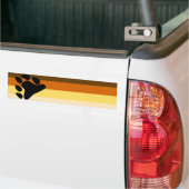 Beer- en Cub Community LGBT Gay Pride Flag Bumpersticker (Op Truck)