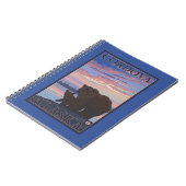 Beer en Cub - Cordova, Alaska Notitieboek (Linkerzijde)