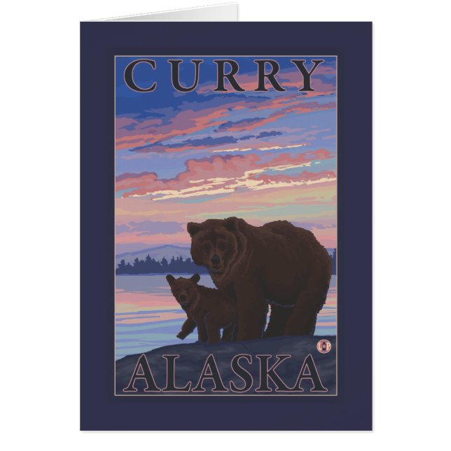Beer en Cub - Curry, Alaska (Voorkant)