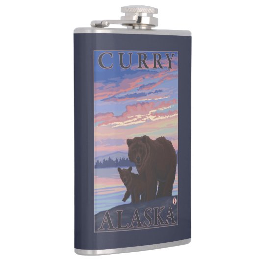 Beer en Cub - Curry, Alaska Heupfles (Rechts)