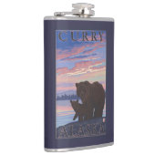 Beer en Cub - Curry, Alaska Heupfles (Rechts)