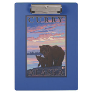 Beer en Cub - Curry, Alaska Klembord
