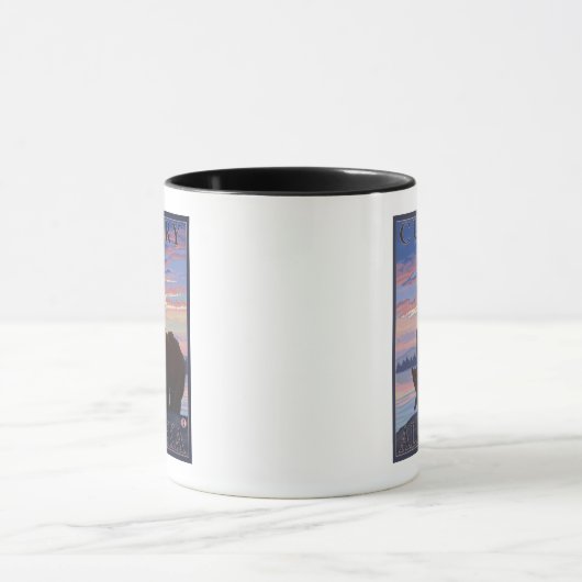 Beer en Cub - Curry, Alaska Mok (Midden)