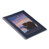 Beer en Cub - Curry, Alaska Notitieboek (Rechterzijde)