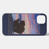 Beer en Cub - Dawson, Alaska Case-Mate iPhone Case (Achterkant (horizontaal))
